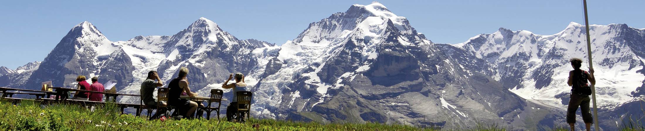 Your holiday region, the Bernese Oberland, Jungfrau region, mountains, lakes, unspoiled nature