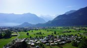 Blick Richtung Süden mit Eiger, Mönch und Jungfrau